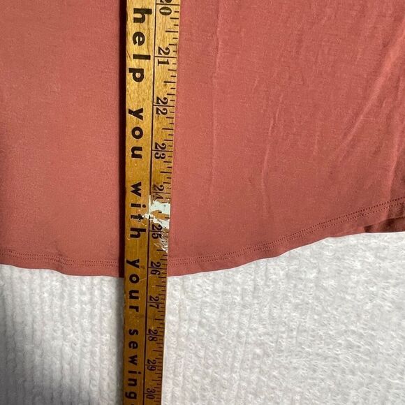 Lululemon Rusty Paprika Orange All Yours Boyfriend Tank Top Sleeveless Size 8 - Picture 7 of 8